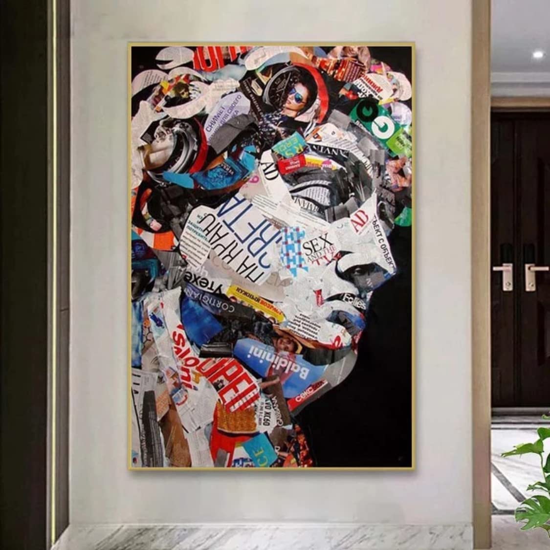 David Pop Art | 50X70cm - WITH FRAME