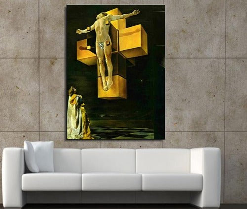 "Corpus Hypercubus" by S. Dalì