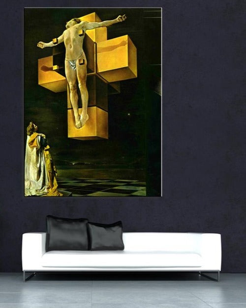"Corpus Hypercubus" by S. Dalì