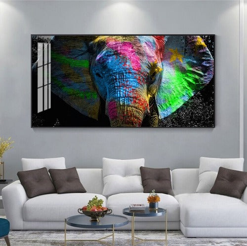 Colorful elephant