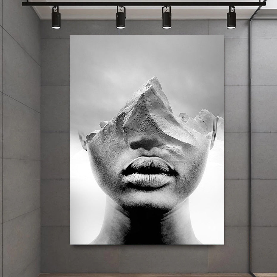 Surrealist face