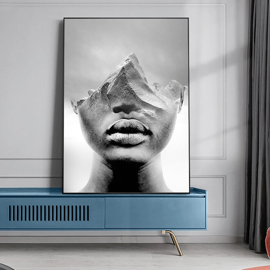 Surrealist face