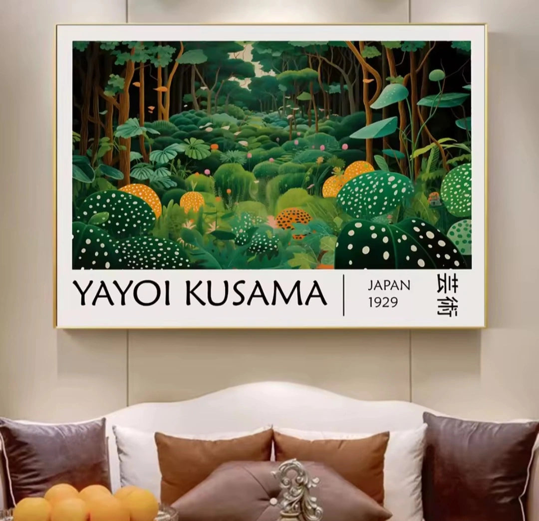 Yayoi Kusama - Foresta Verde