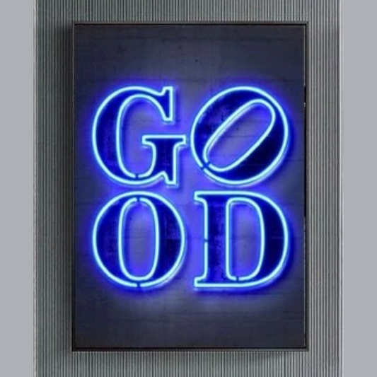 Stampe e quadri su tela moderni Good Neon