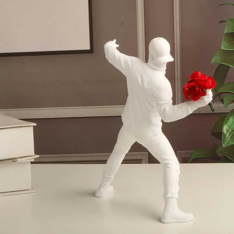 Banksy Flower Thrower