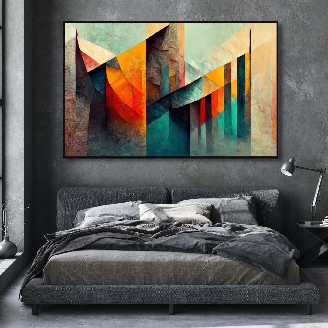 Abstract color geometries