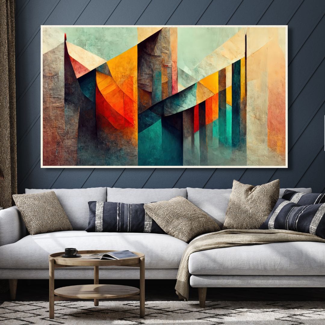 Abstract color geometries