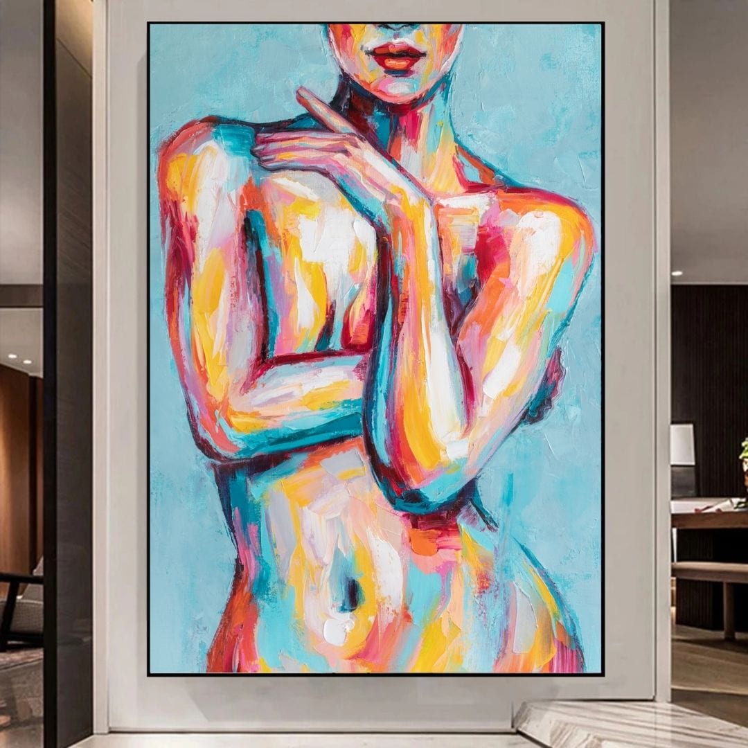 Abstract body art