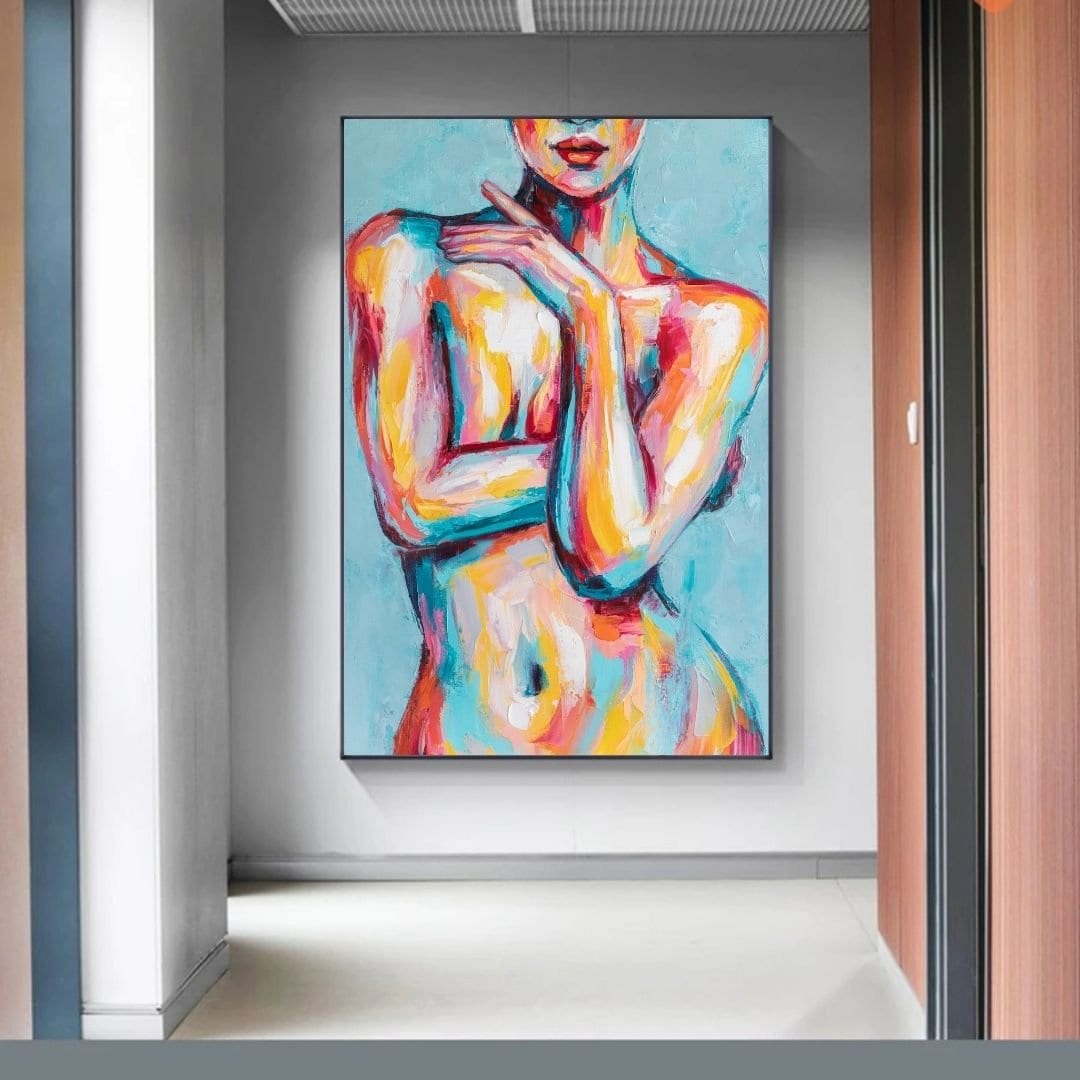 Abstract body art