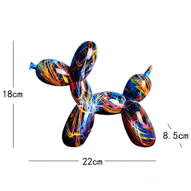 Graffiti balloon dog