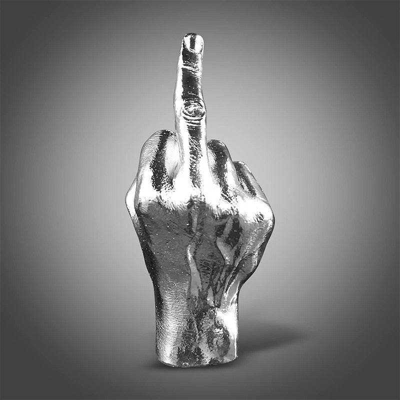 Middle Finger Sculpture