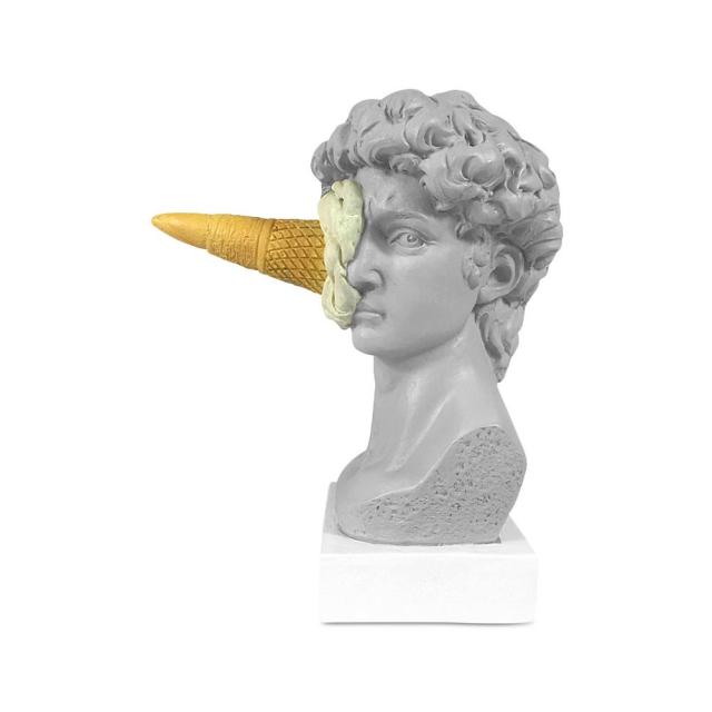 David Pop Art Sculpture