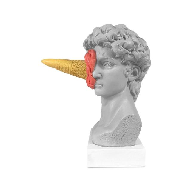 David Pop Art Sculpture