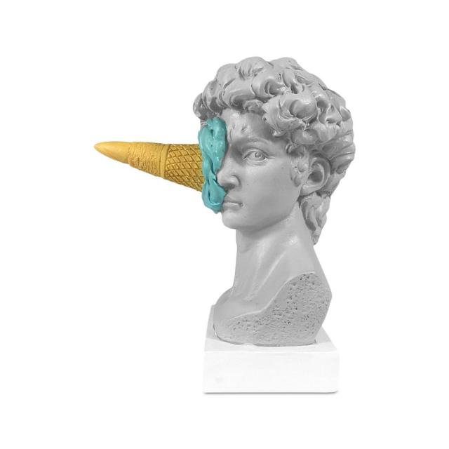 David Pop Art Sculpture