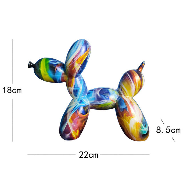 Graffiti balloon dog