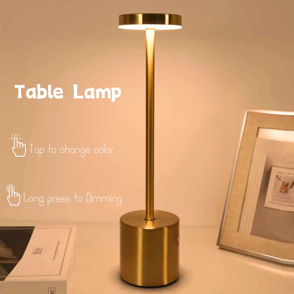 Metal Lamp Touch