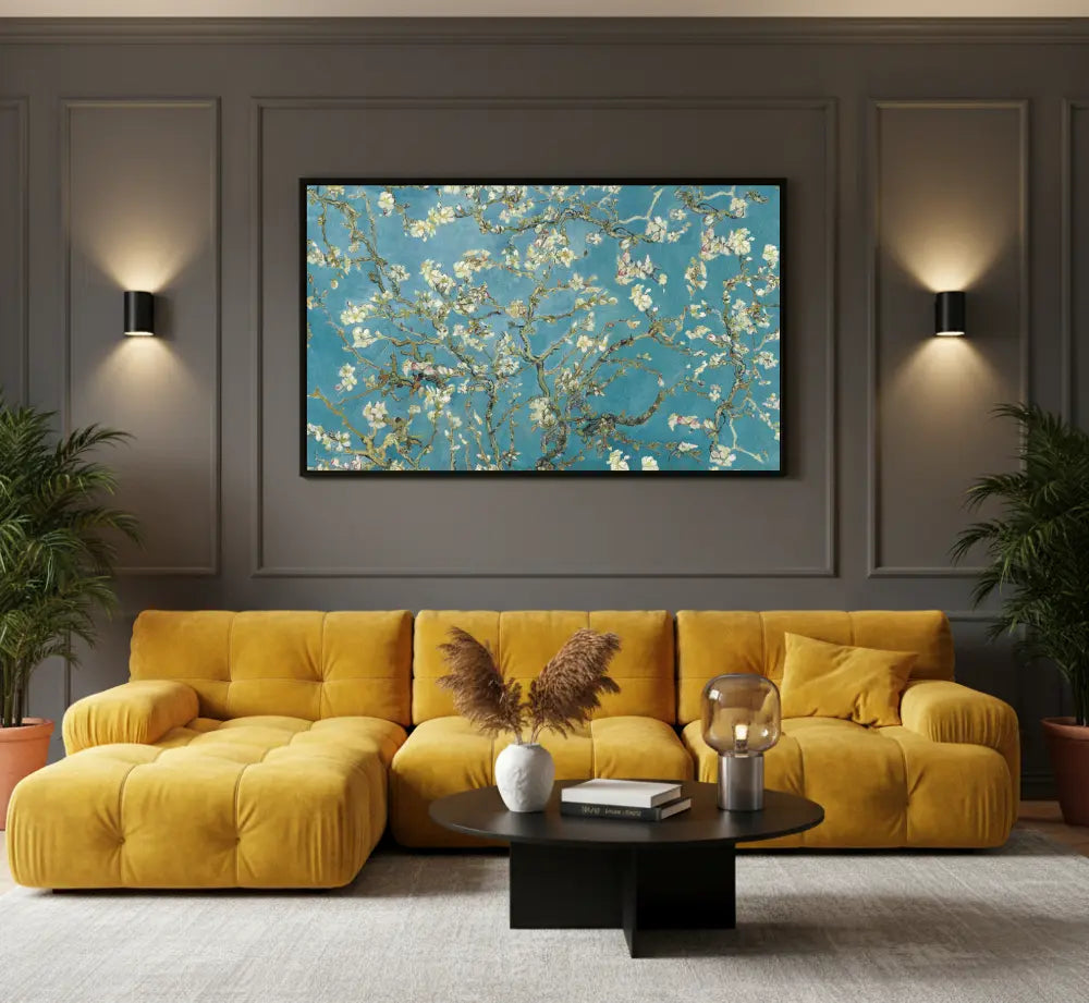 mandorlo in fiore van gogh quadro su tela quadri moderni per soggiorno elegante design classico