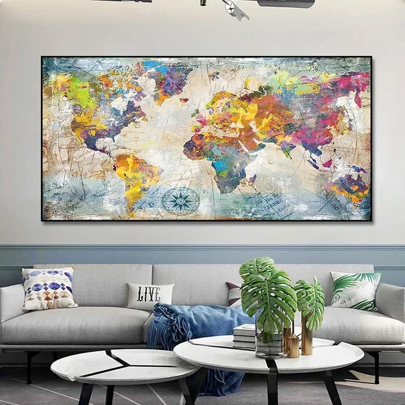 World in Colorful Textures 