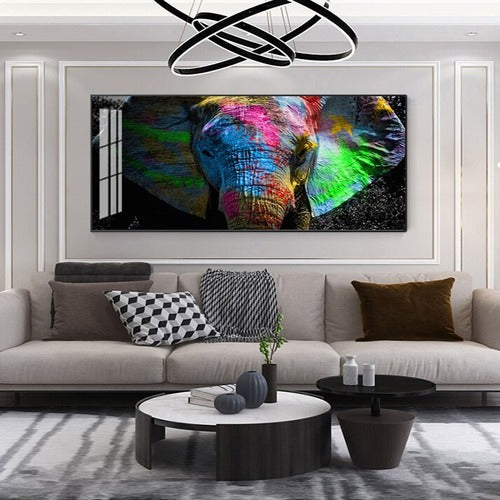 Colorful elephant – Ninahomedesign