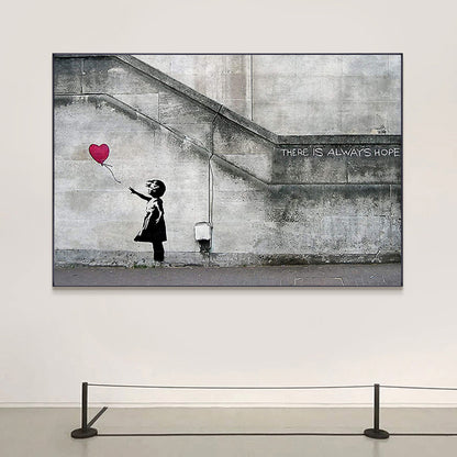 Bambina con palloncino di Banksy